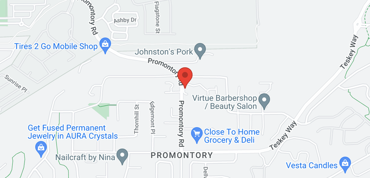 map of 21 5756 PROMONTORY ROAD
